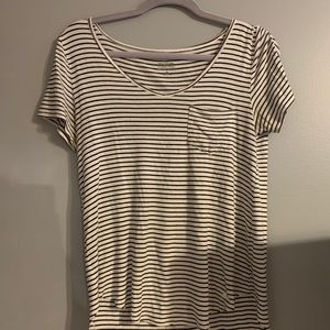 striped short sleeve